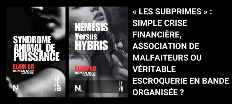 « Les subprimes » : simple crise financière, association de malfaiteurs ou véritable escroquerie en bande organisée ?